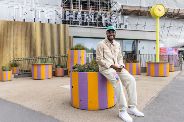 Artist in Residence Yinka Illori at Heart of Hale