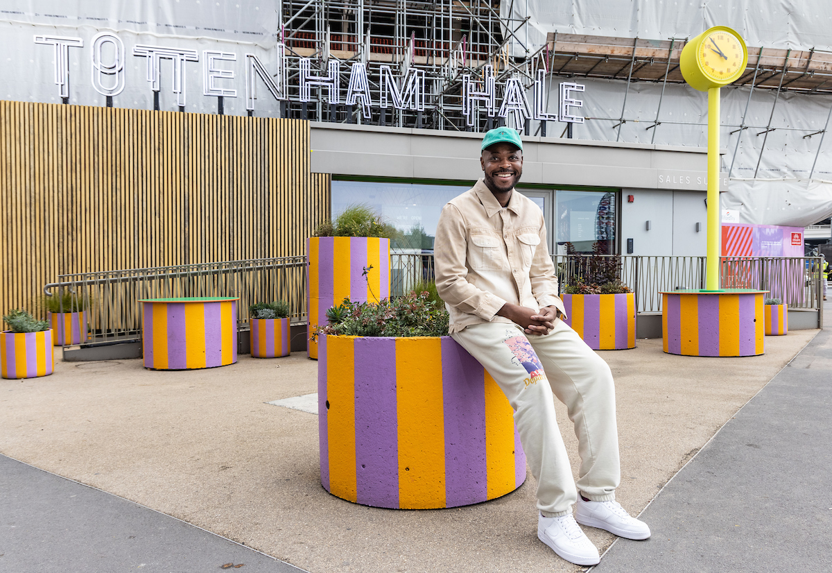 Artist in Residence Yinka Illori at Heart of Hale