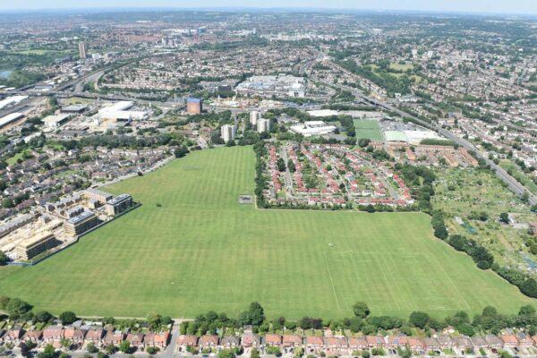 Brent Cross Town Clitterhouse Playing Fields Aerial