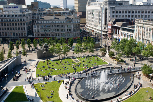 Manchester Piccadilly Gardens