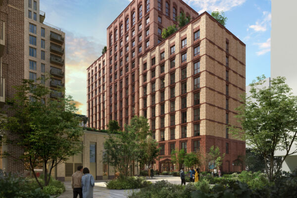Plot 23 co-living residential building, Brent Cross Town