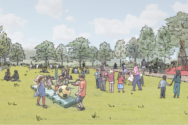 Claremont Park illustration