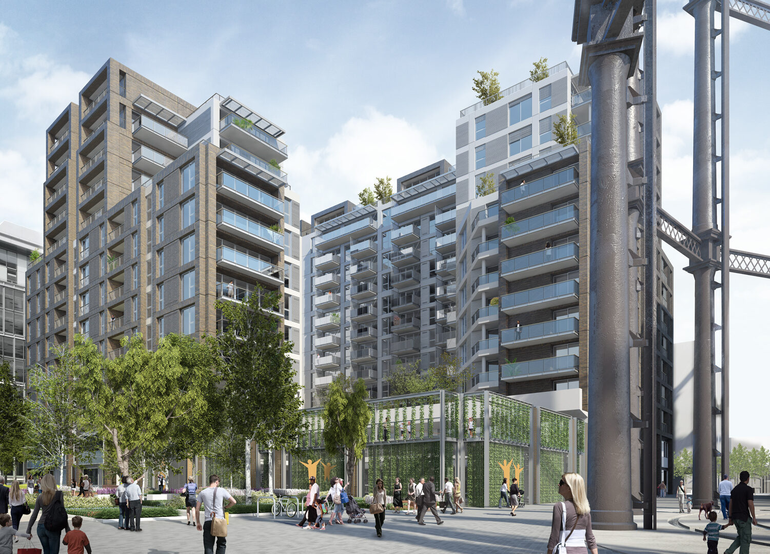 CGI of Plimsoll, King's Cross
