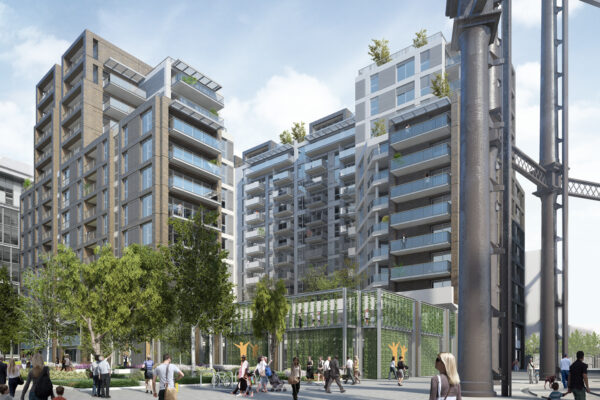 CGI of Plimsoll, King's Cross